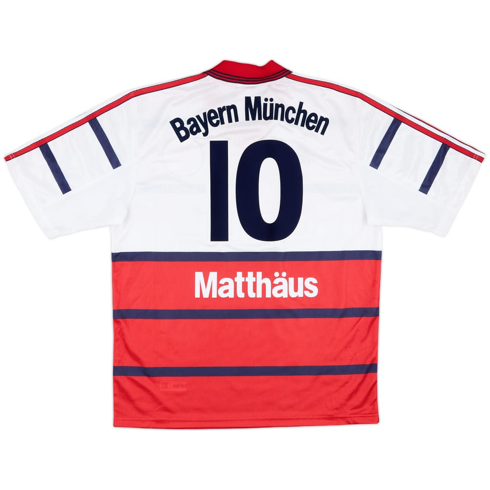 1998-00 Bayern Munich Away Shirt Matthaus #10 (M)