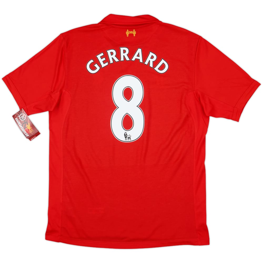 2012-13 Liverpool Home Shirt Gerrard #8 (L)