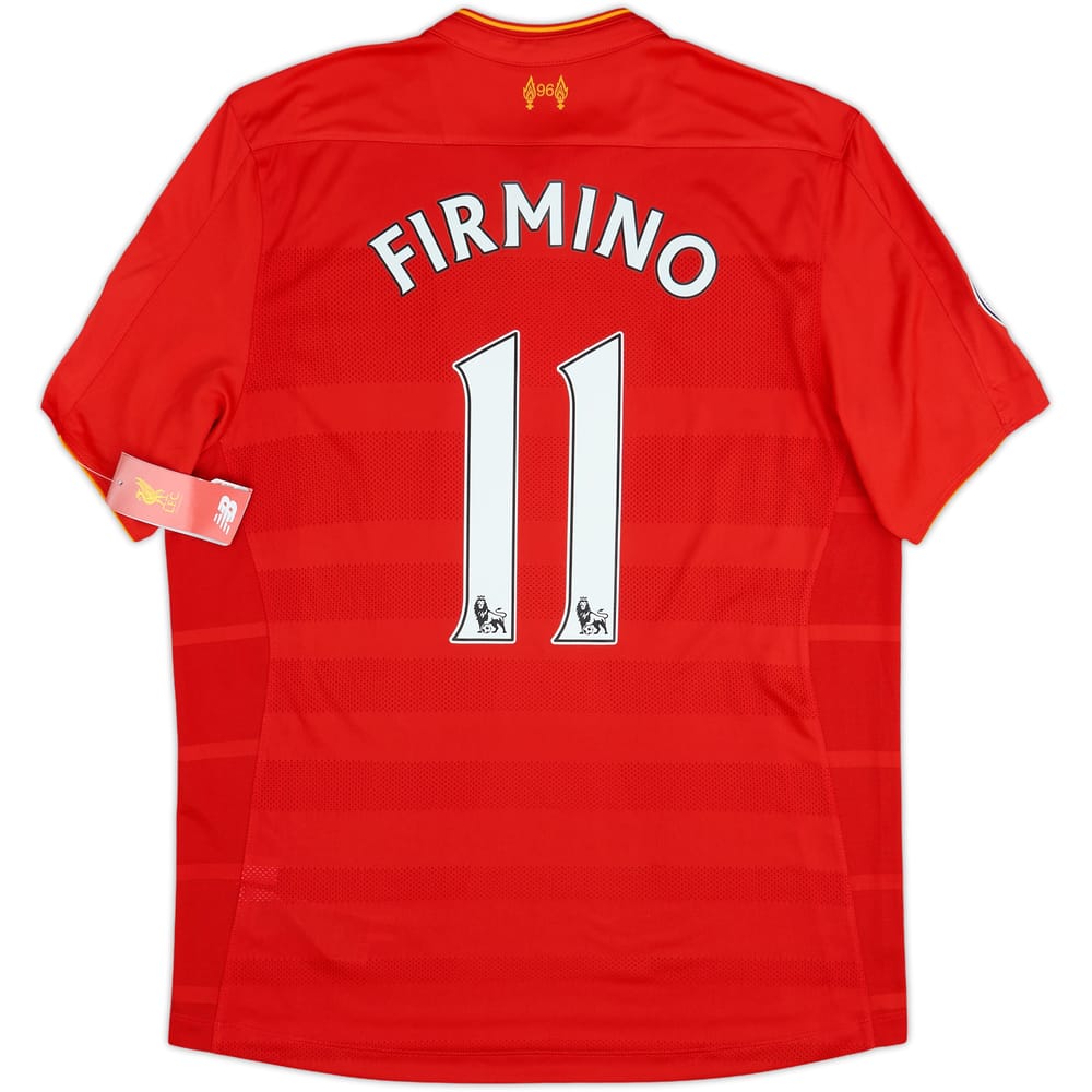 2016-17 Liverpool Home Shirt Firmino #11 (L)