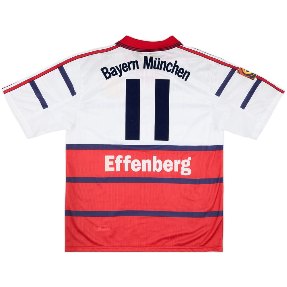 1998-00 Bayern Munich Away Shirt Effenberg #11 (L)