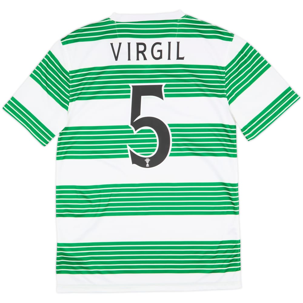 2013-15 Celtic Home Shirt Virgil #5 (S)