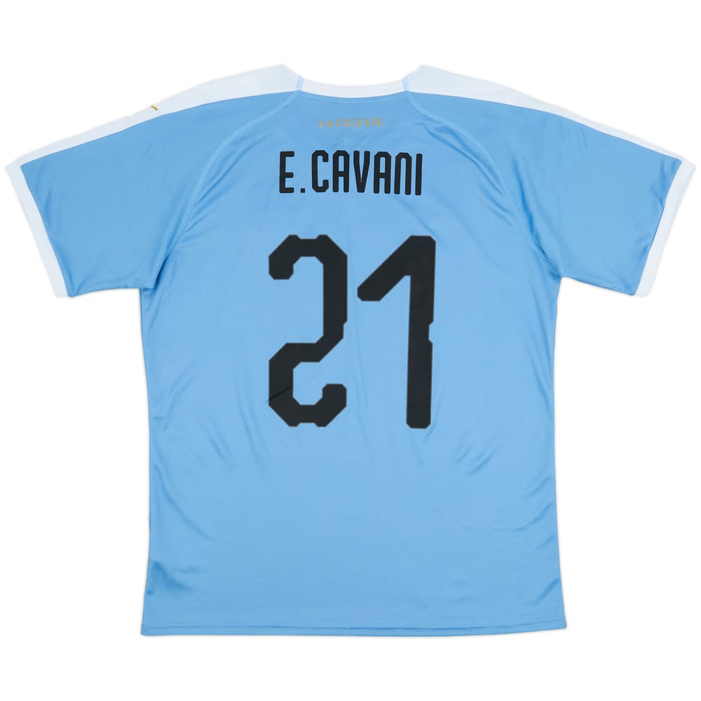 2019-21 Uruguay Home Shirt E.Cavani #21 (L)