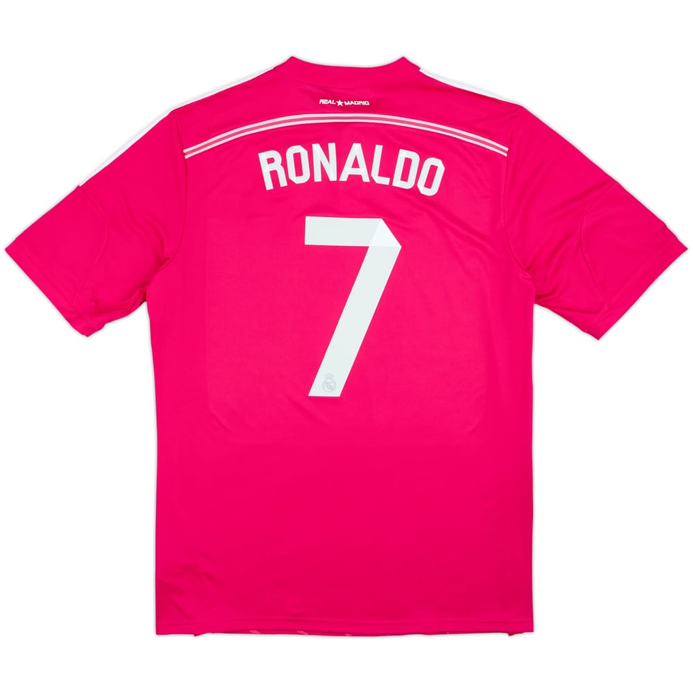 2014-15 Real Madrid Away Shirt Ronaldo #7 (XL)