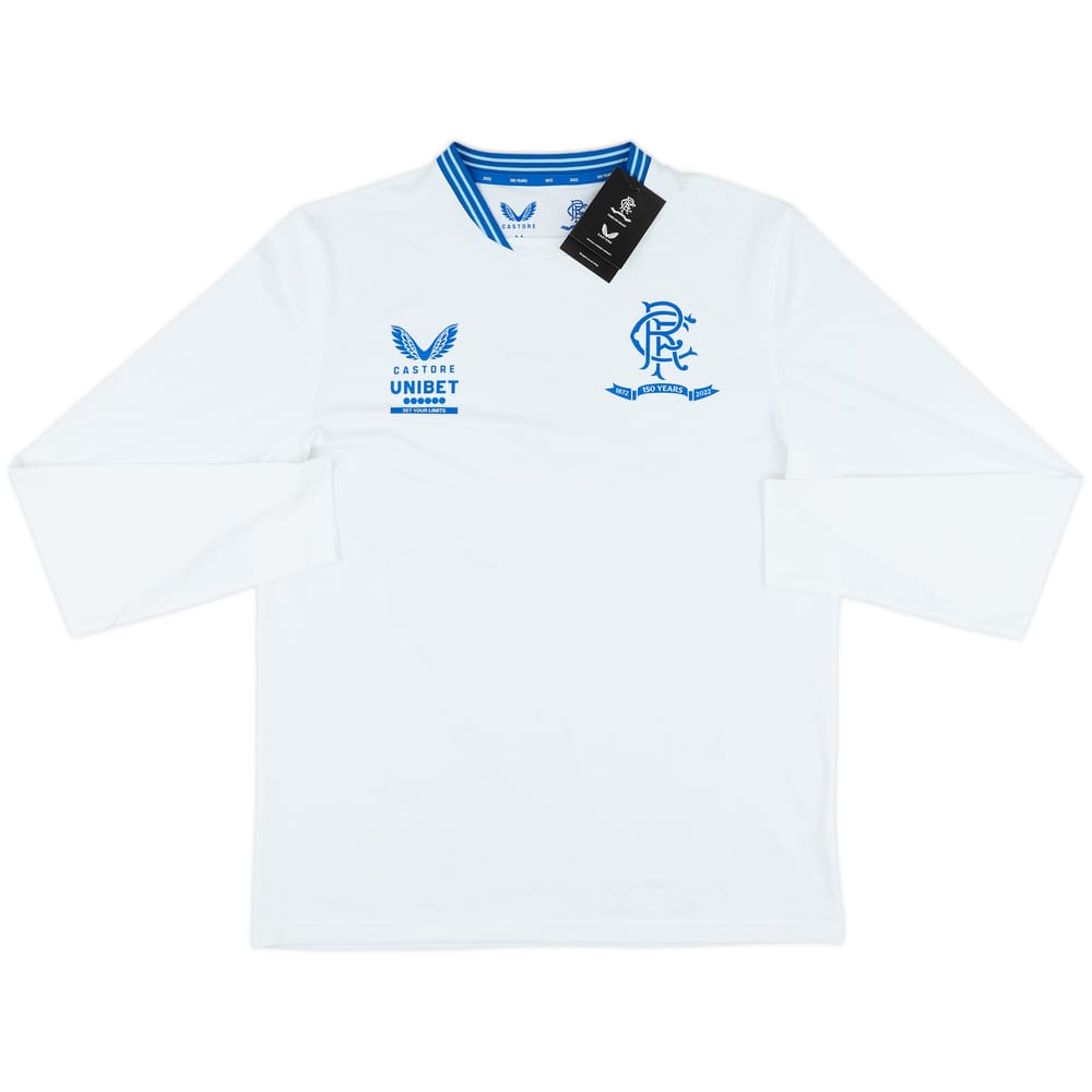 2021-22 Rangers Castore Training L/S Shirt (M)