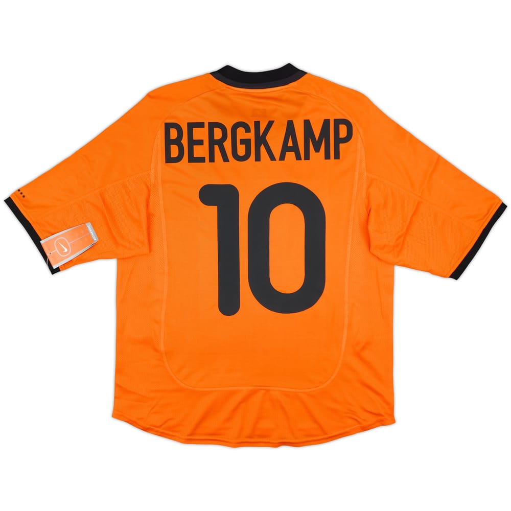 2000-02 Netherlands Home Shirt Bergkamp #10 (S)