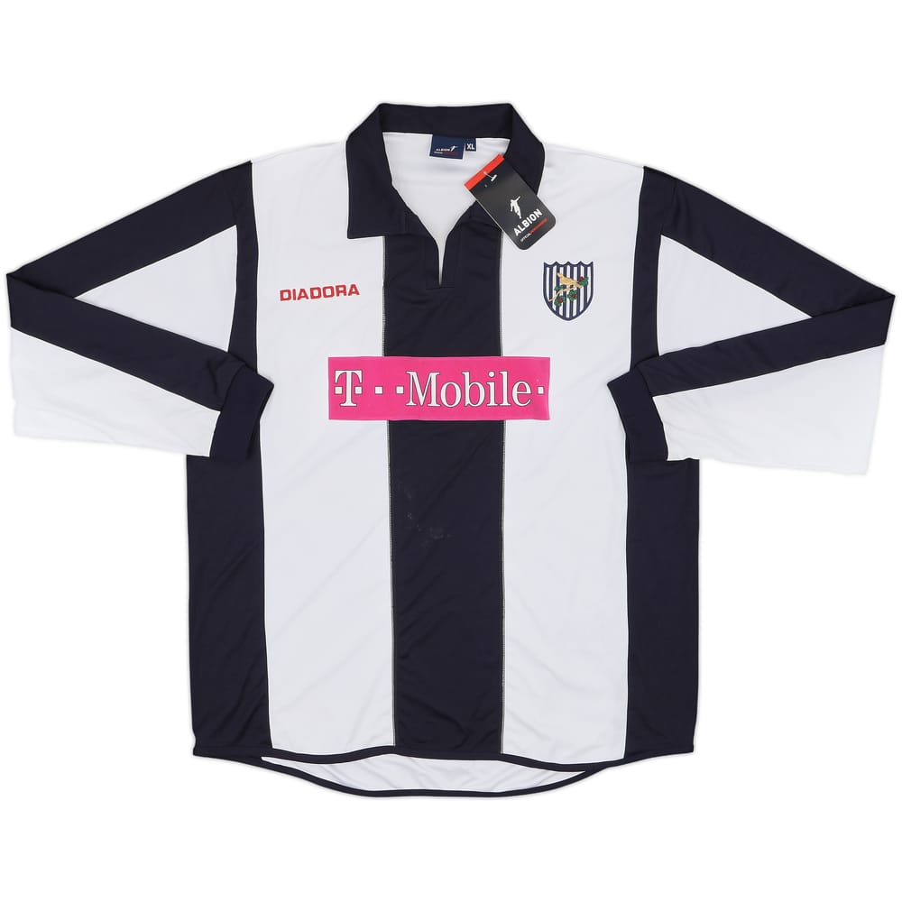 2005-06 West Brom Home L/S Shirt (XL)