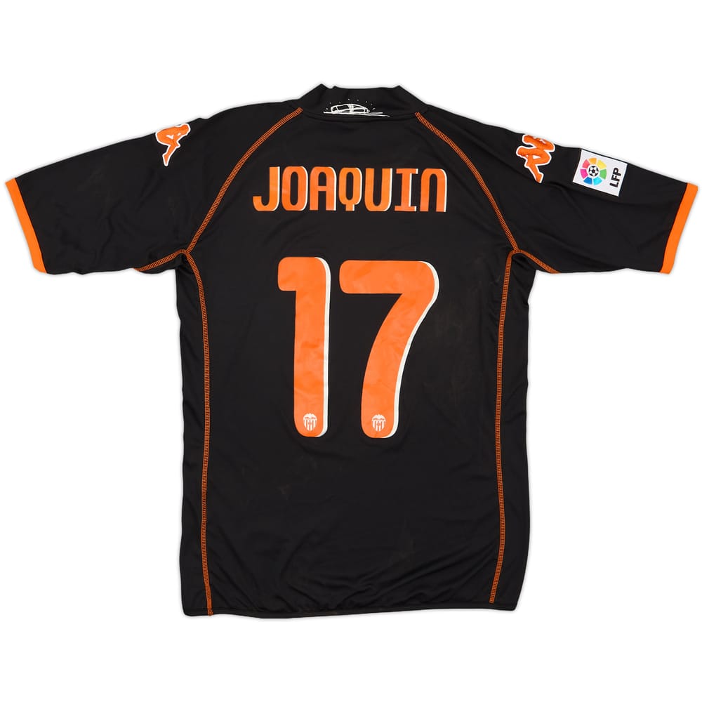 2009-10 Valencia Away Shirt Joaquin #17 (M)