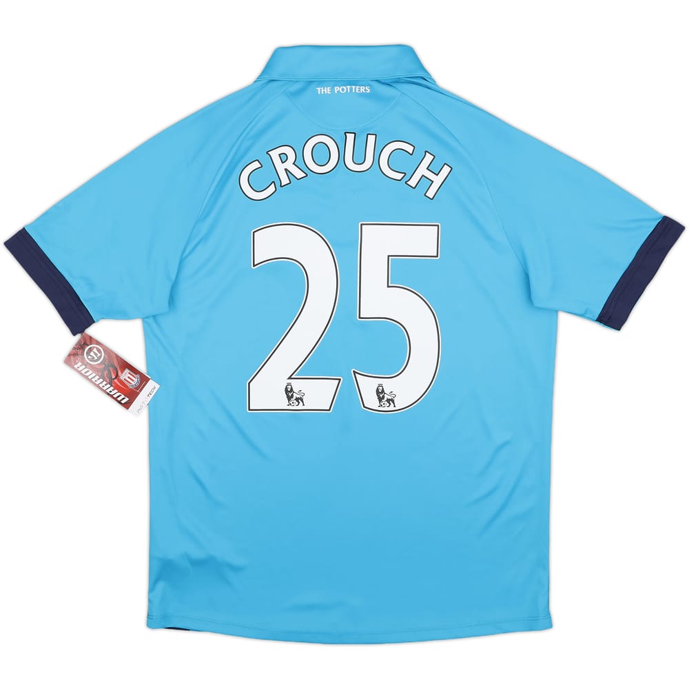 2014-15 Stoke City Away Shirt Crouch #25 (S)