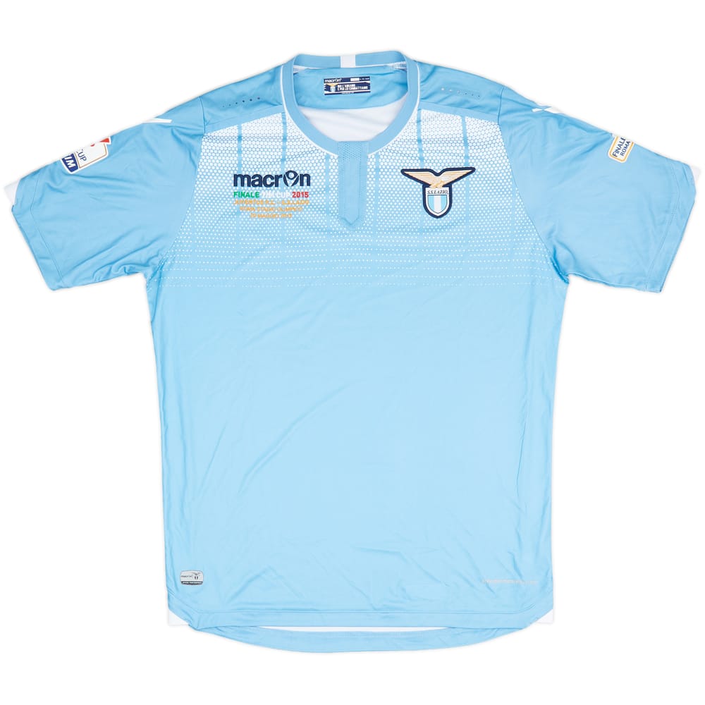 2015-16 Lazio 'Finale TIM Cup' Home Shirt - 9/10 - (L)
