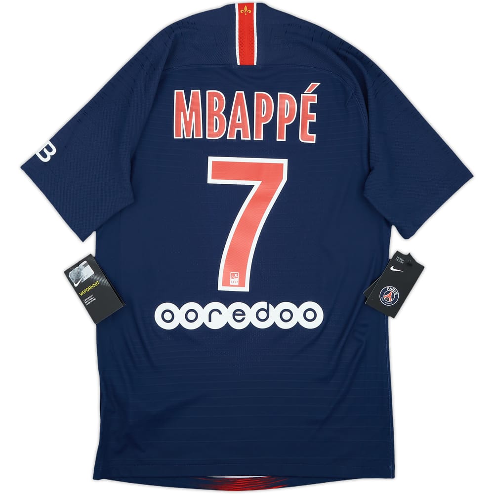 2018-19 Paris Saint-Germain Authentic Home Shirt Mbappe #7 (S)