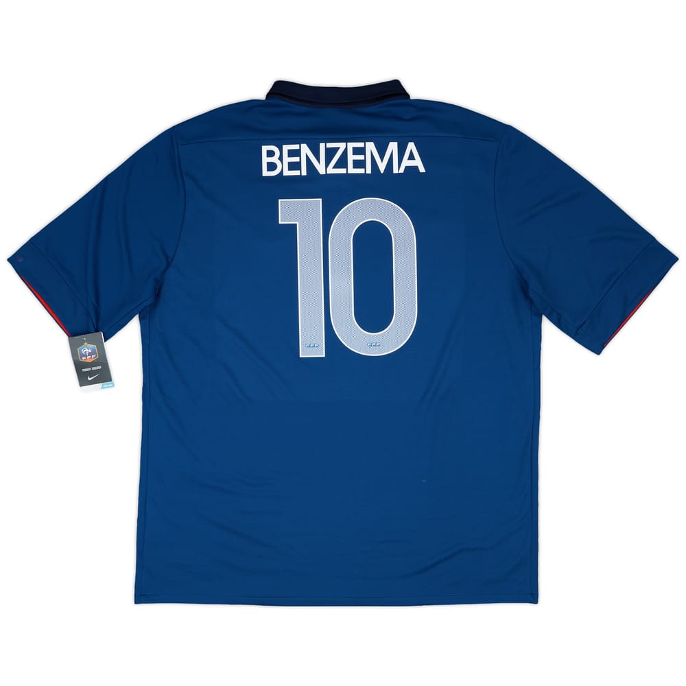 2011-12 France Home Shirt Benzema #10 (XXL)