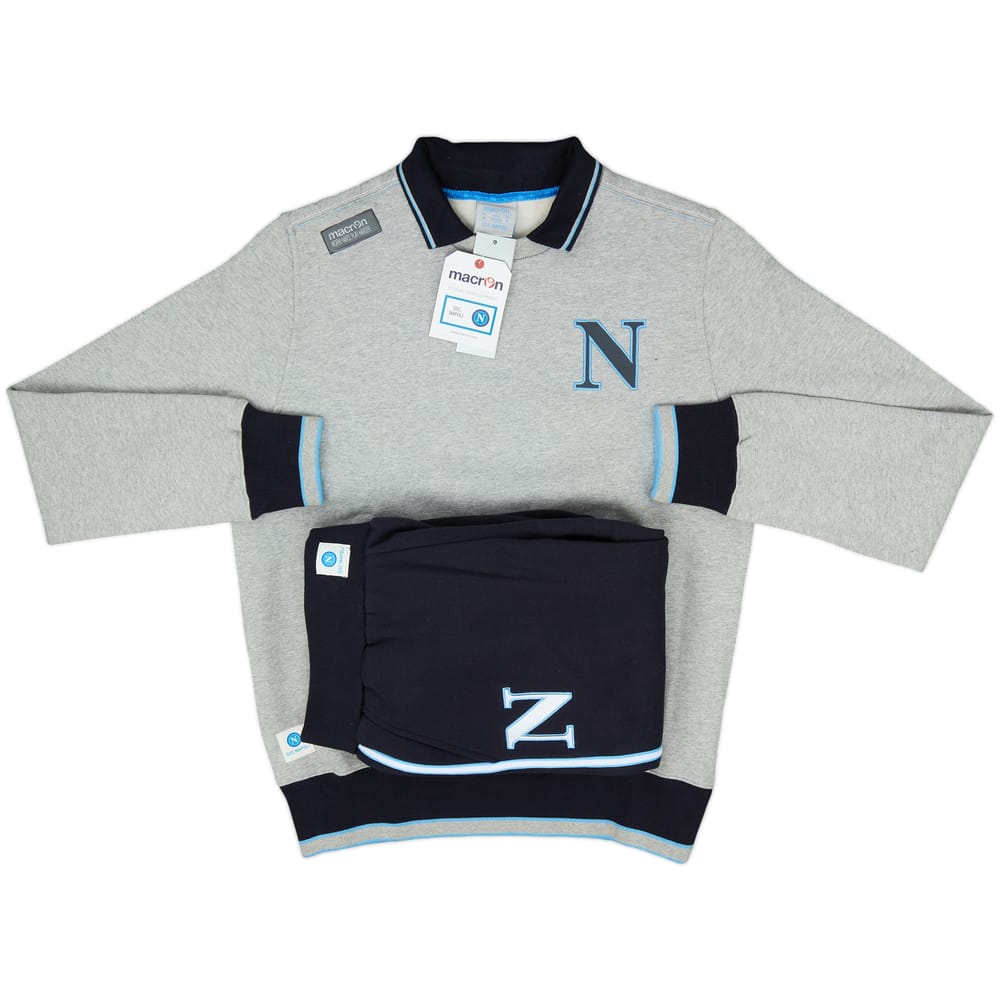 2010-11 Napoli Macron Tracksuit (M)