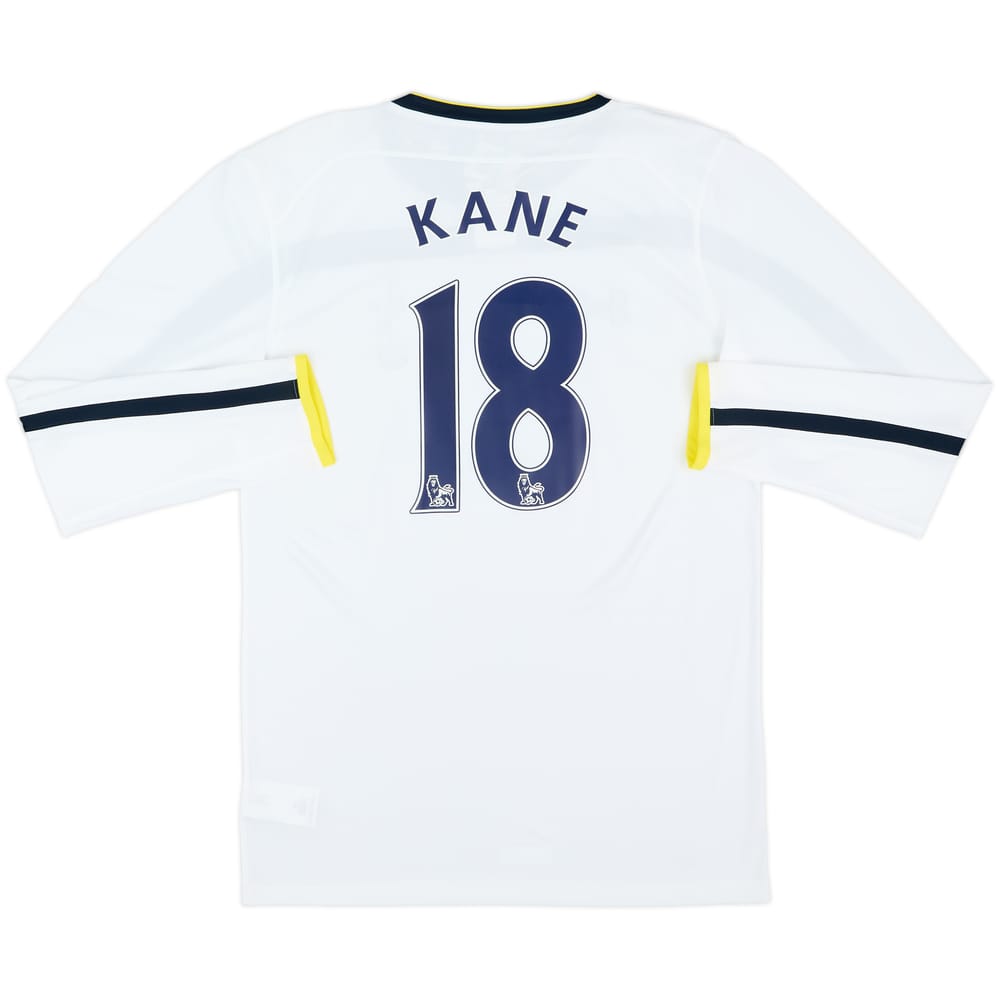 2014-15 Tottenham Home L/S Shirt Kane #18 (L)
