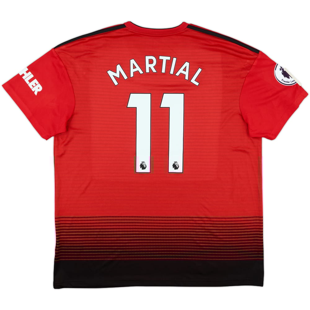 2018-19 Manchester United Home Shirt Martial #11 (XL)