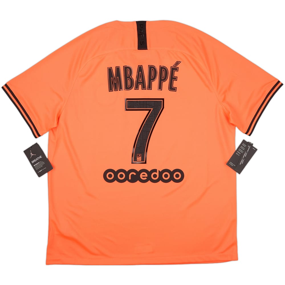 2019-20 Paris Saint-Germain Away Shirt Mbappe #7 (XL)