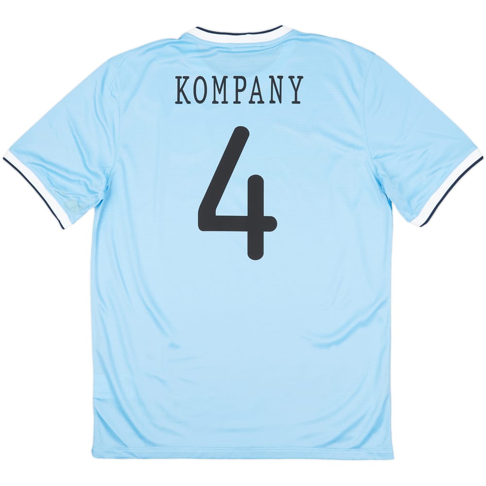 2013-14 Manchester City Home Shirt Kompany #4 (L)