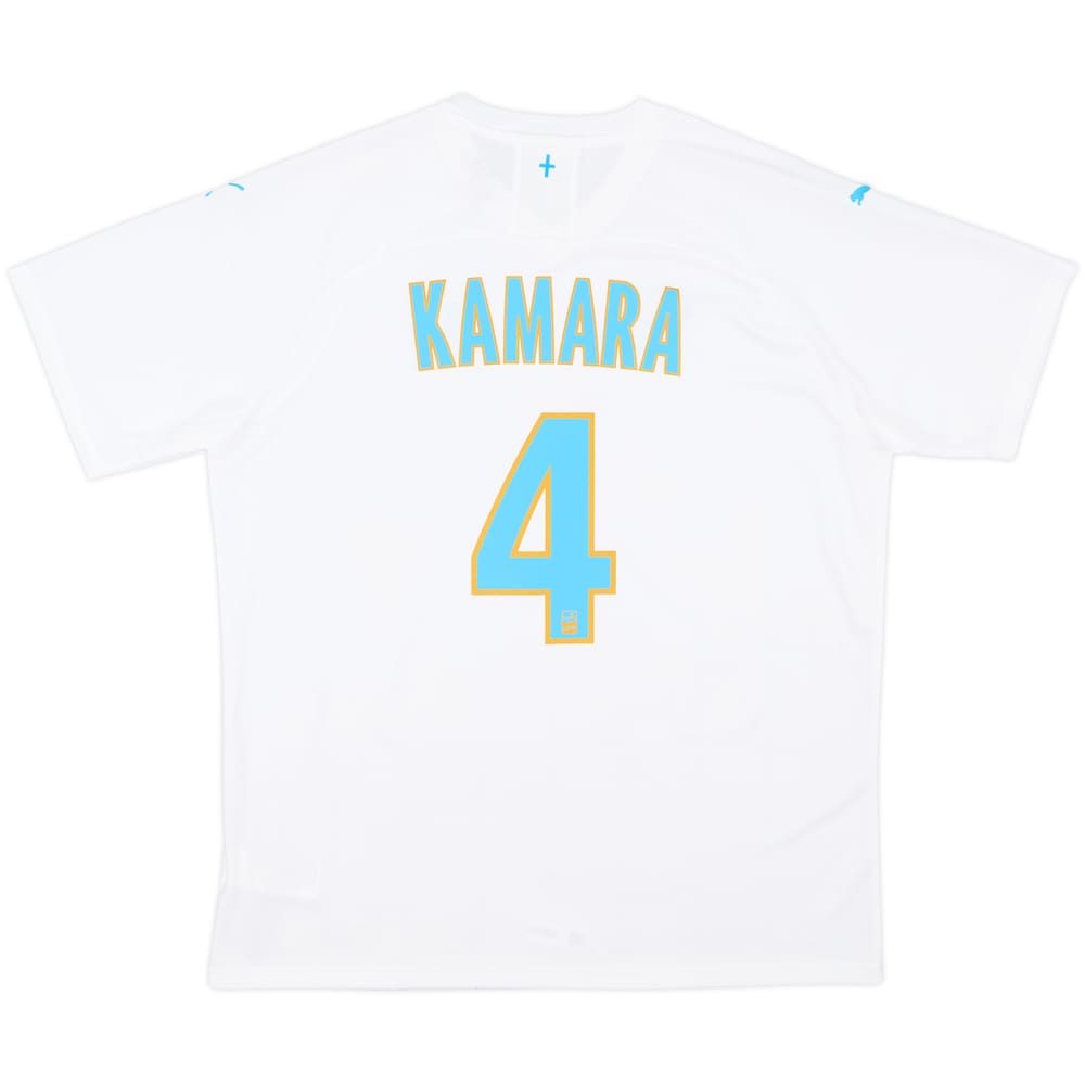 2019-20 Olympique Marseille Home Shirt Kamara #4 (XL)