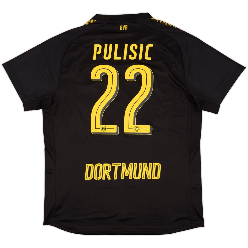2017-18 Borussia Dortmund Away Shirt Pulisic #22 (XL)
