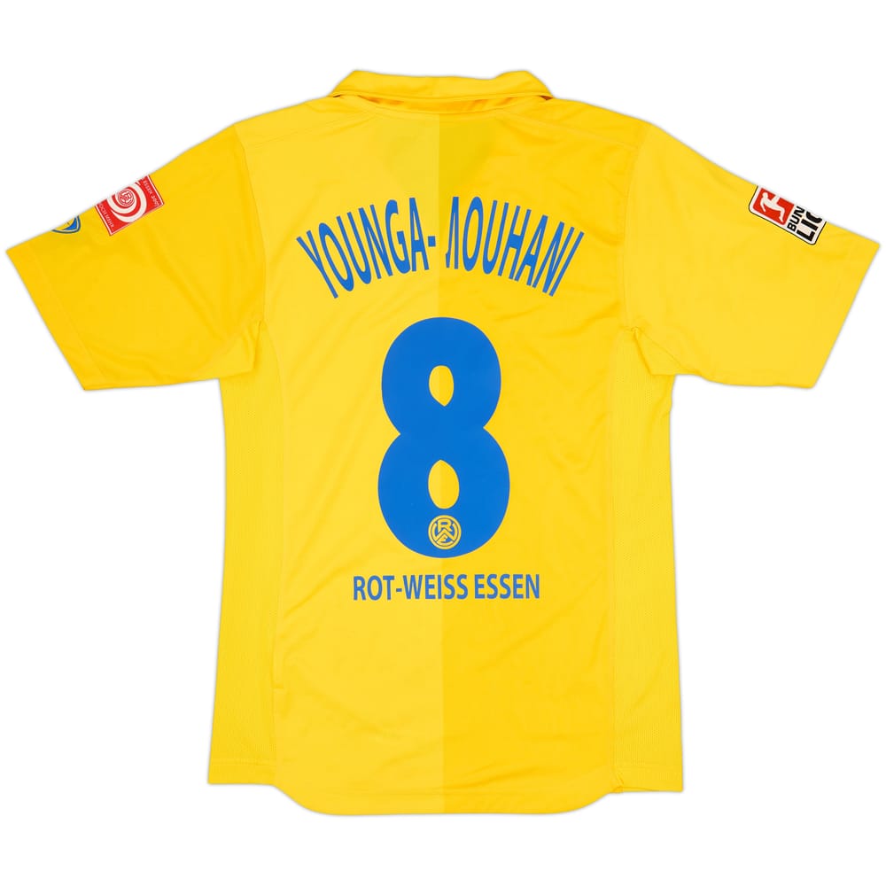 2006-07 Rot-Weiss Essen Match Issue Away Shirt Younga-Mouhani #8