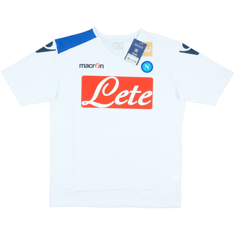 2011-12 Napoli Macron Cotton Training Tee (XL)