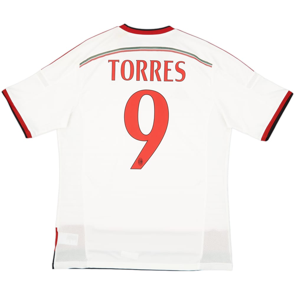 2014-15 AC Milan Away Shirt Torres #9 (L)
