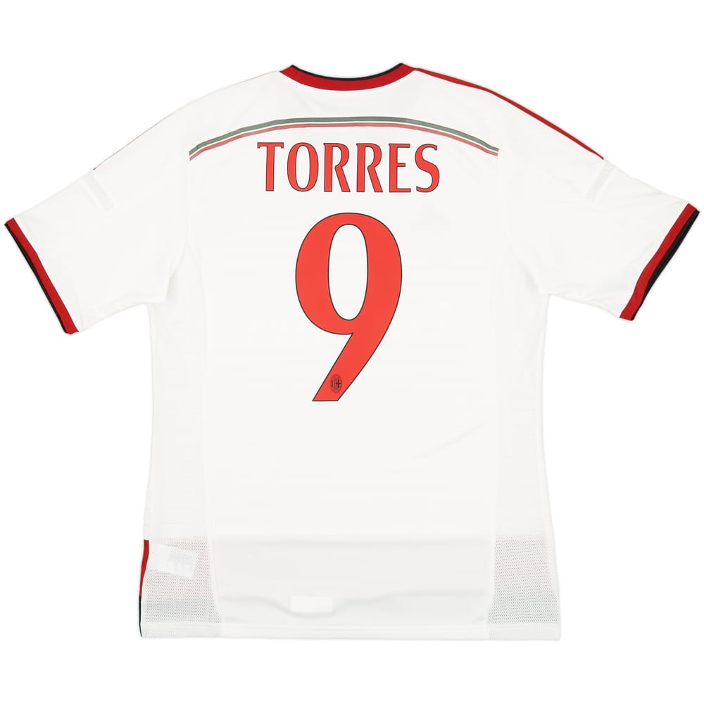 2014-15 AC Milan Away Shirt Torres #9 (L)