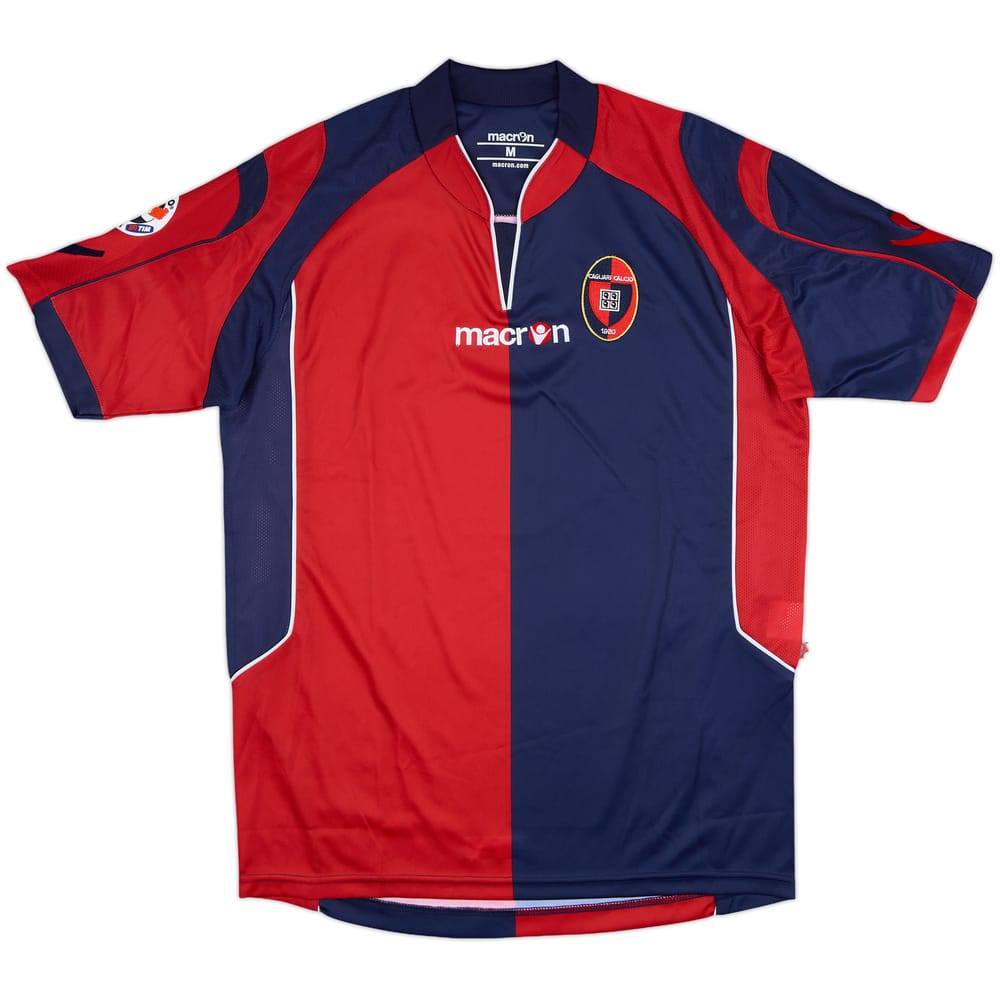 2009-10 Cagliari Home Shirt - 10/10 - (M)
