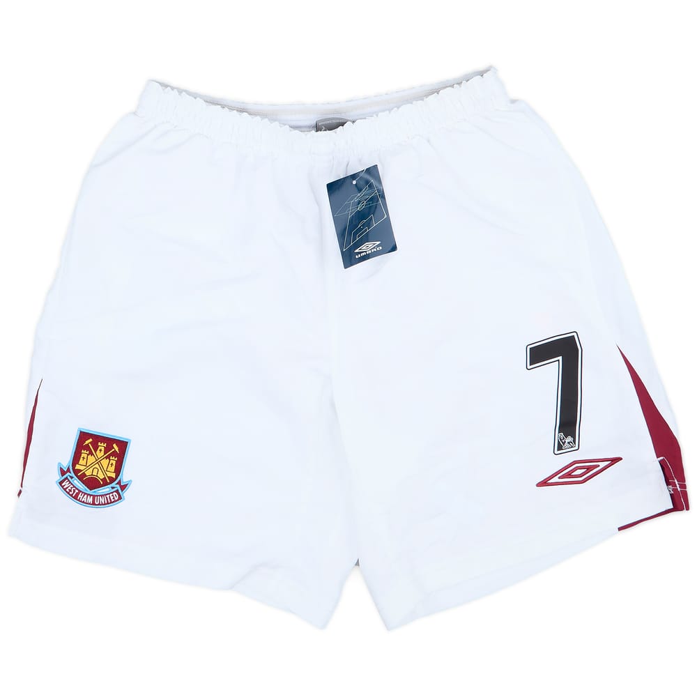 2007-08 West Ham Home Shorts #7 (M)
