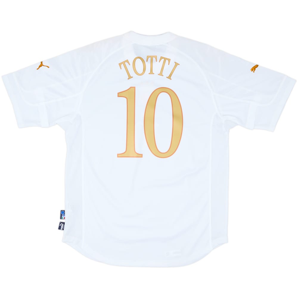 2004-06 Italy Away Shirt Totti #10 (XL)