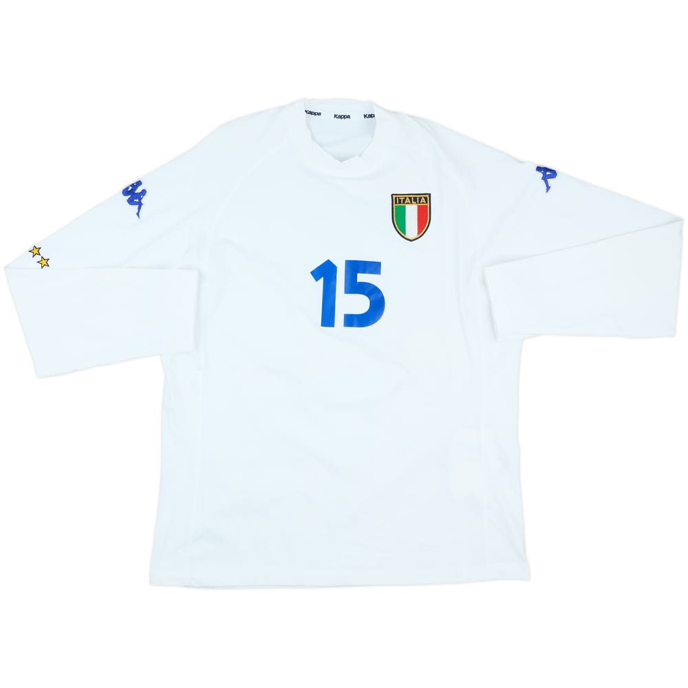 2000-01 Italy Player Issue Away L/S Shirt #15 (XL)