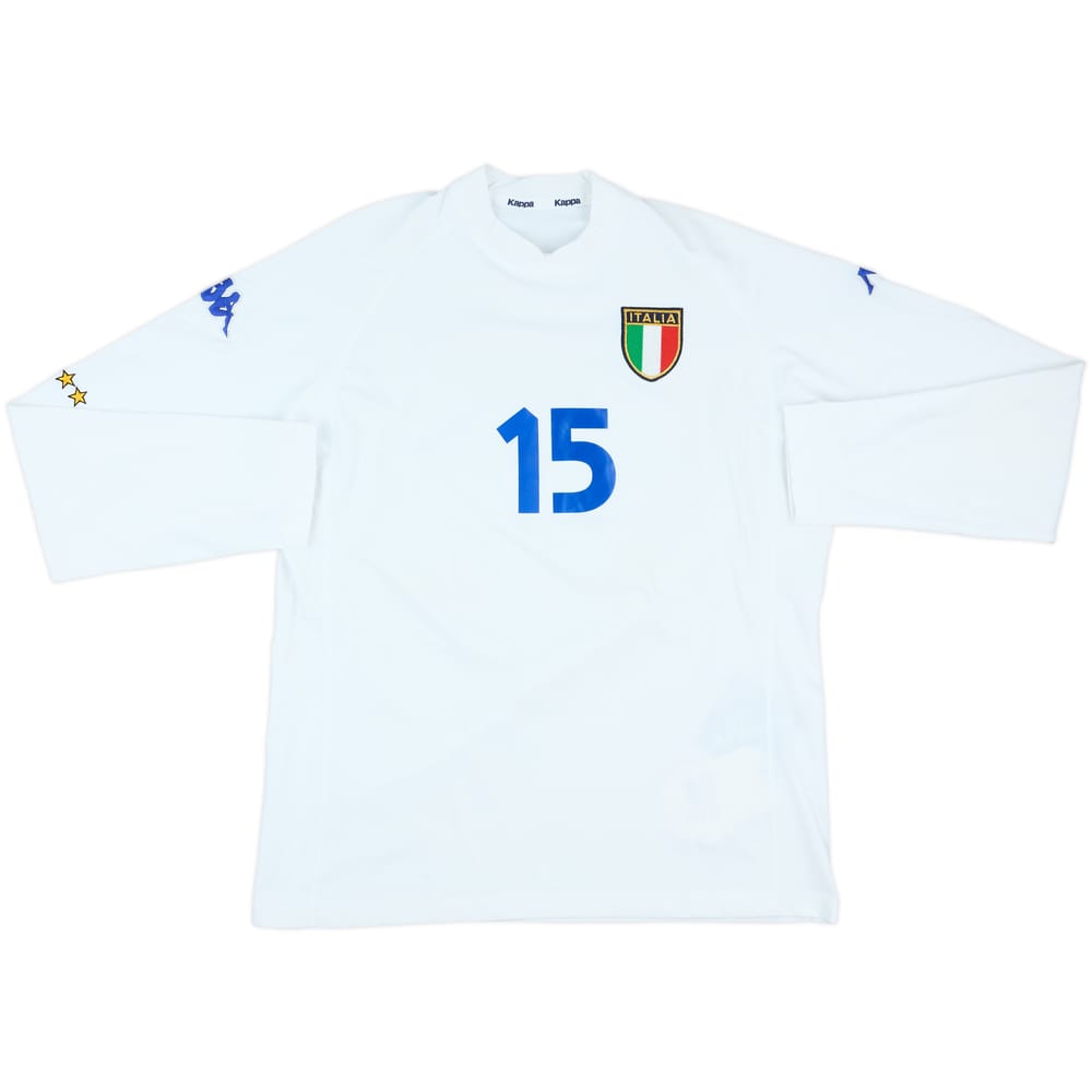 2000-01 Italy Player Issue Away L/S Shirt #15 (XL)