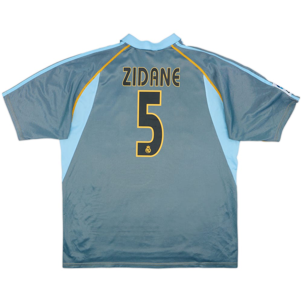 2003-04 Real Madrid Third Shirt Zidane #5 - 5/10 - (XL)