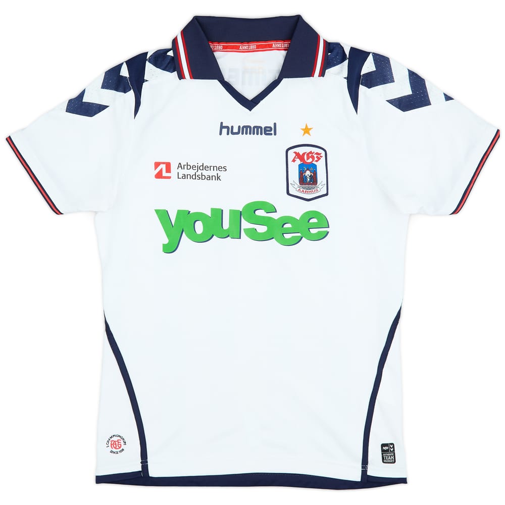 2013-15 AGF Aarhus Home Shirt - 8/10 - (S)