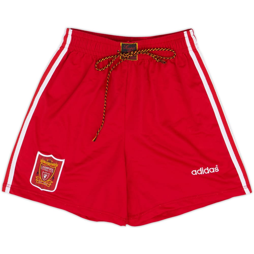 1995-96 Liverpool Home Shorts - 8/10 - (M)