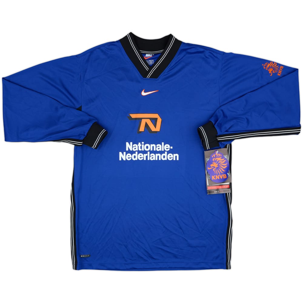 1998-00 Netherlands Nike Player Issue Training L/S Shirt (M)
