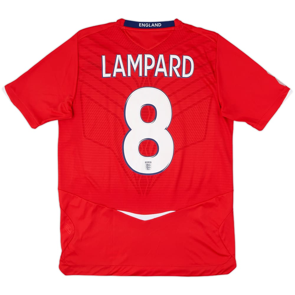 2008-10 England Away Shirt Lampard #8 - 6/10 - (M)