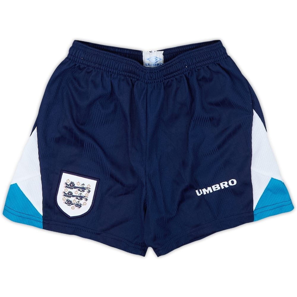 1995-97 England Home Shorts - 8/10 - (6-7 Years)