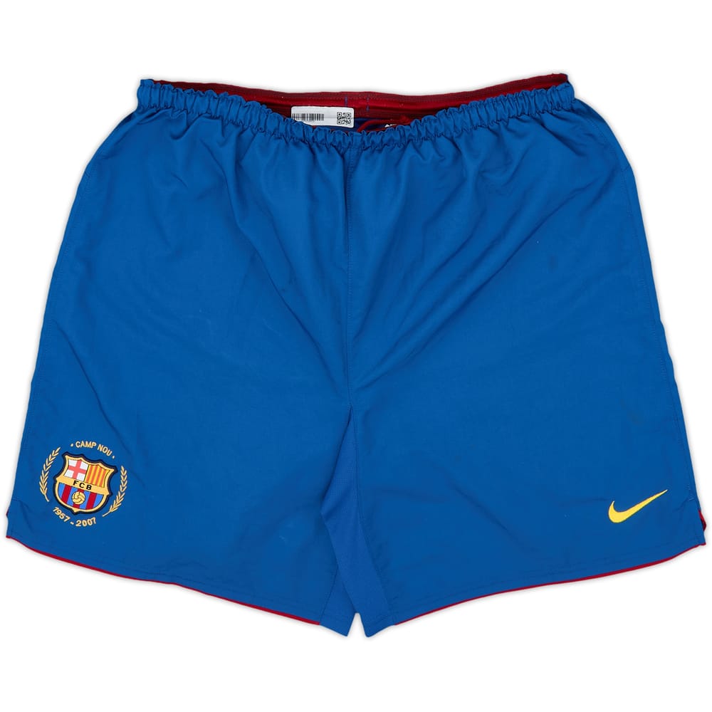 2007-08 Barcelona Home Shorts - 6/10 - (L)