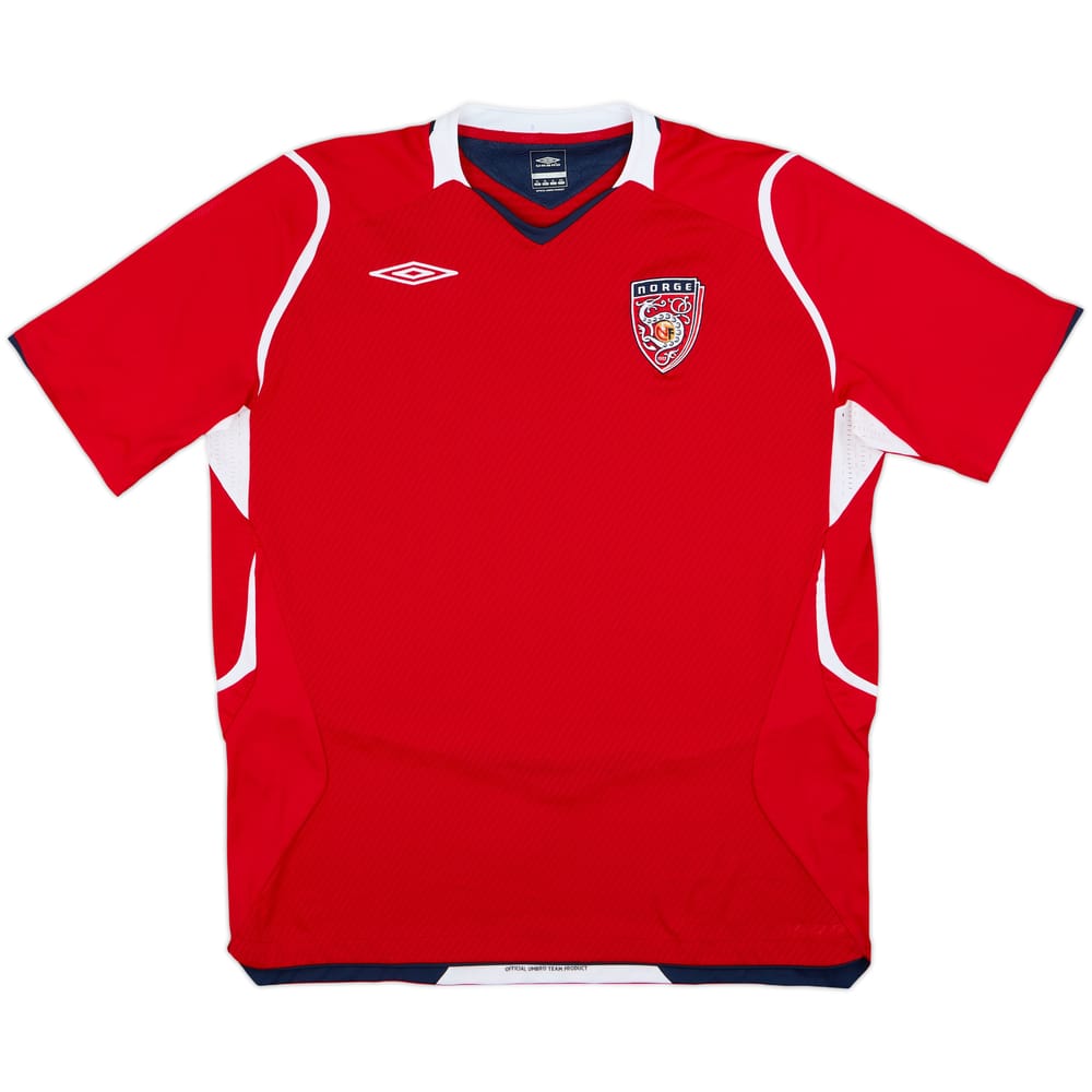 2008-10 Norway Home Shirt - 8/10 - (XL)