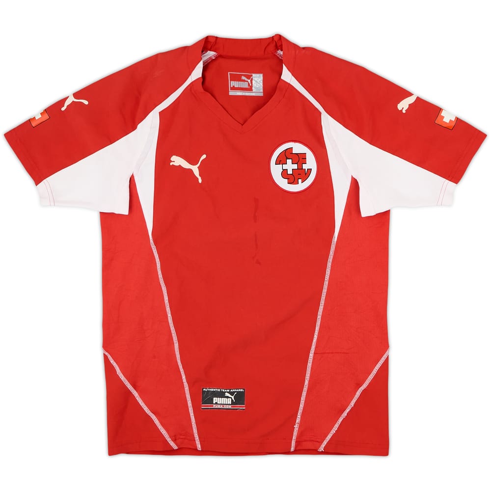 2004-06 Switzerland Home Shirt - 6/10 - (XS)