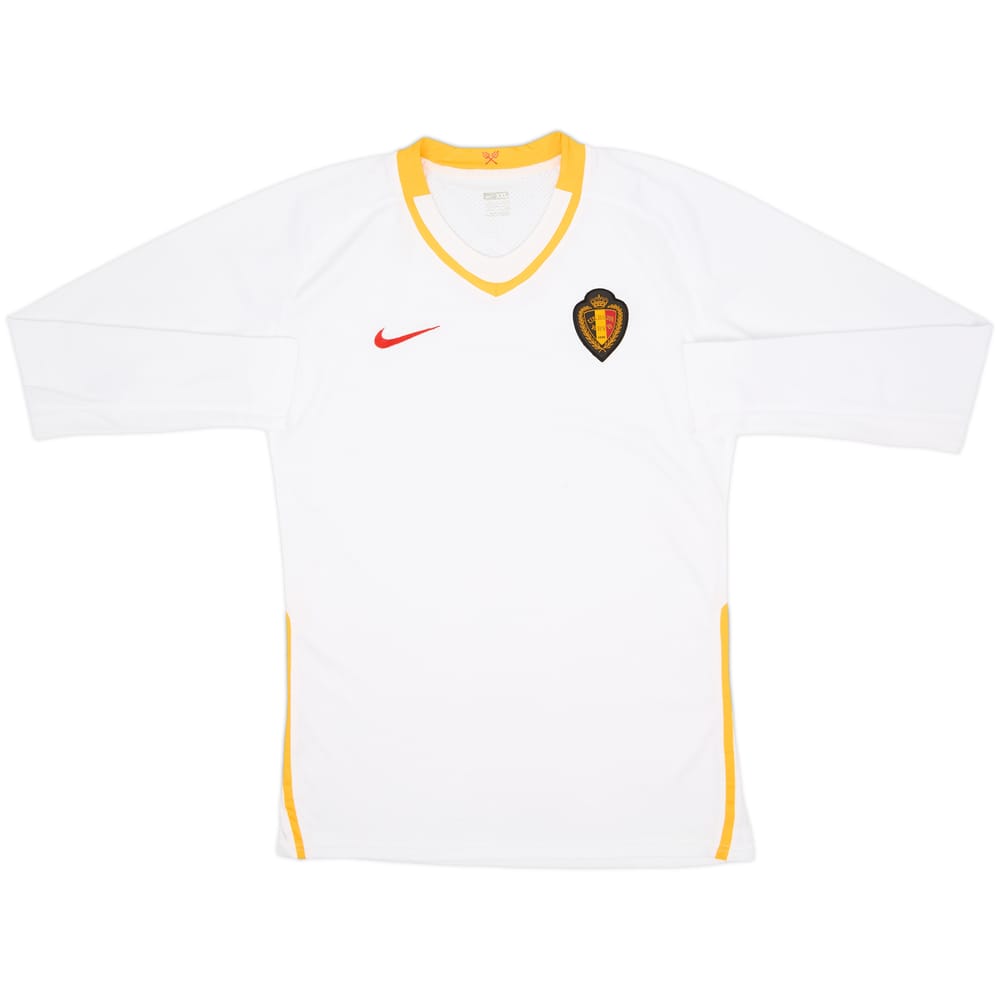 2008-09 Belgium Player Issue Away L/S Shirt - 9/10 - (XXL)