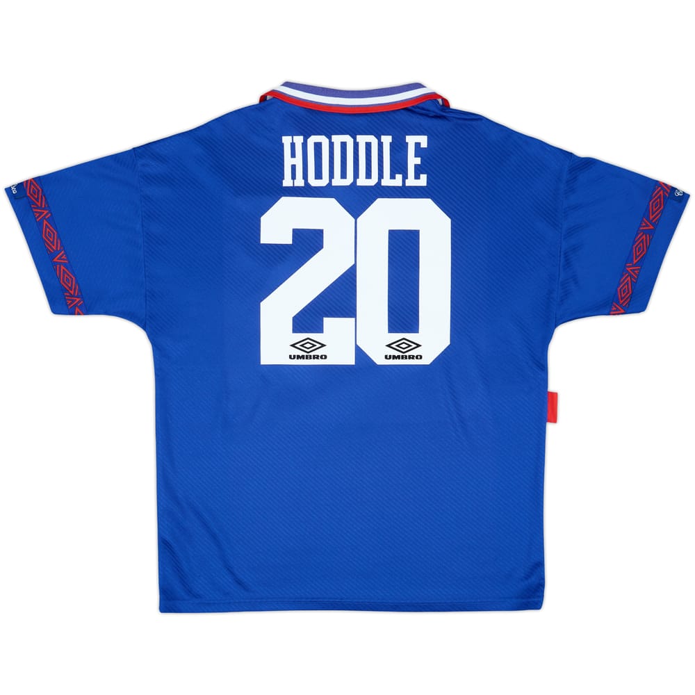 1993-94 Chelsea Home Shirt Hoddle #20 - 6/10 - (XL)
