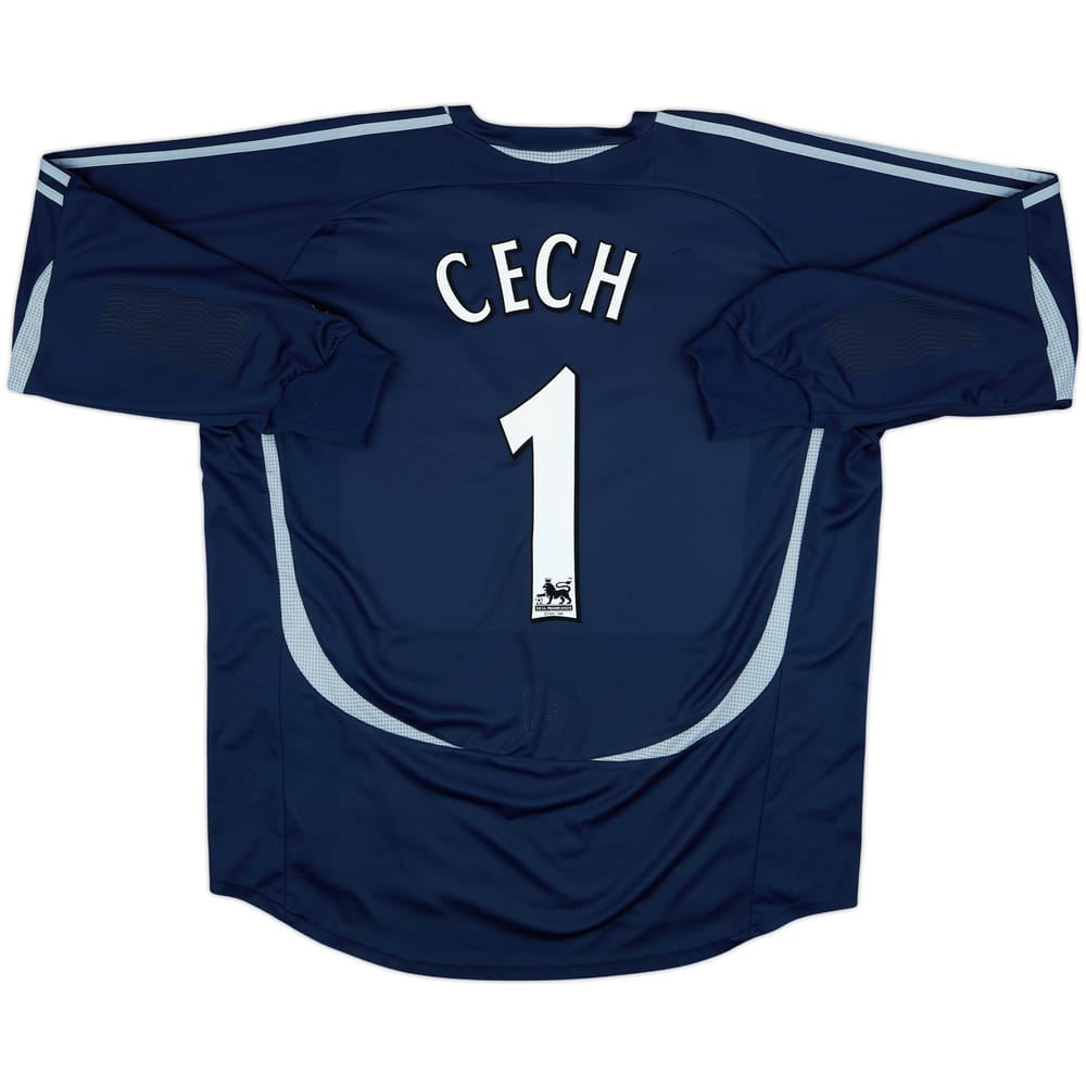 2006-08 Chelsea Blue GK Shirt Cech #1 - 9/10 - (XXL)