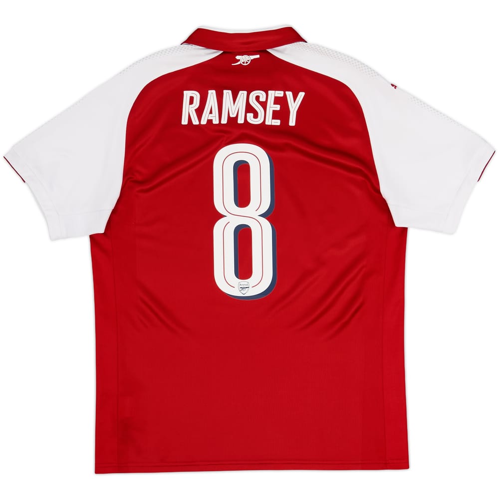Camiseta de local del Arsenal 2017-18 Ramsey #8 - 9/10 - (L)