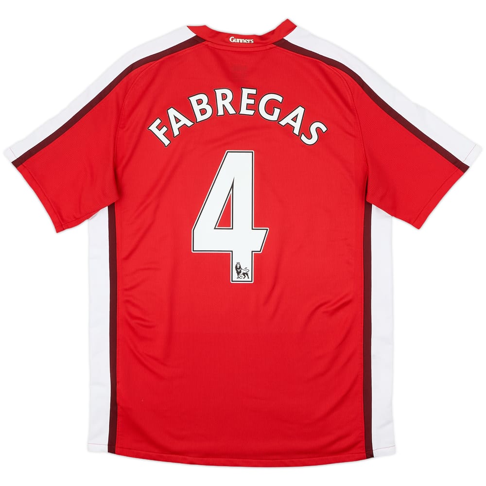 2008-10 Arsenal Home Shirt Fabregas #4 - 10/10 - (M)