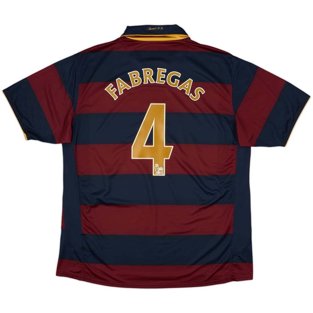 2007-08 Arsenal Third Shirt Fabregas #4 - 7/10 - (XL)