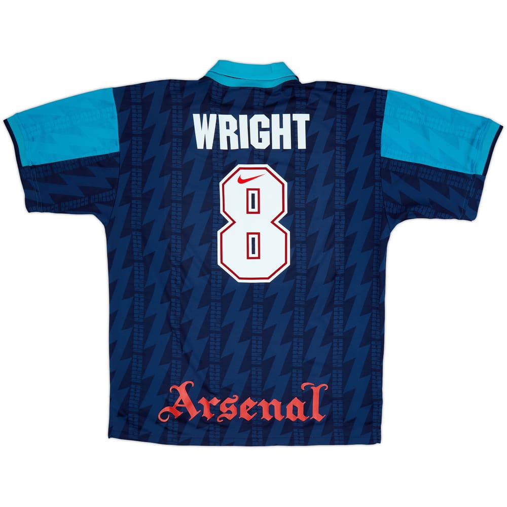 1994-95 Arsenal Away Shirt Wright #8 - 8/10 - (XXL)