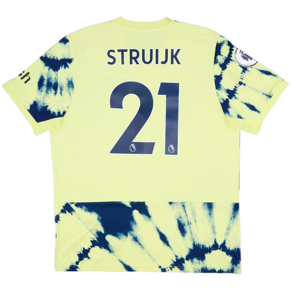 Camiseta de visitante del Leeds 2022-23 Struijk #21 - 7/10 - (XL)