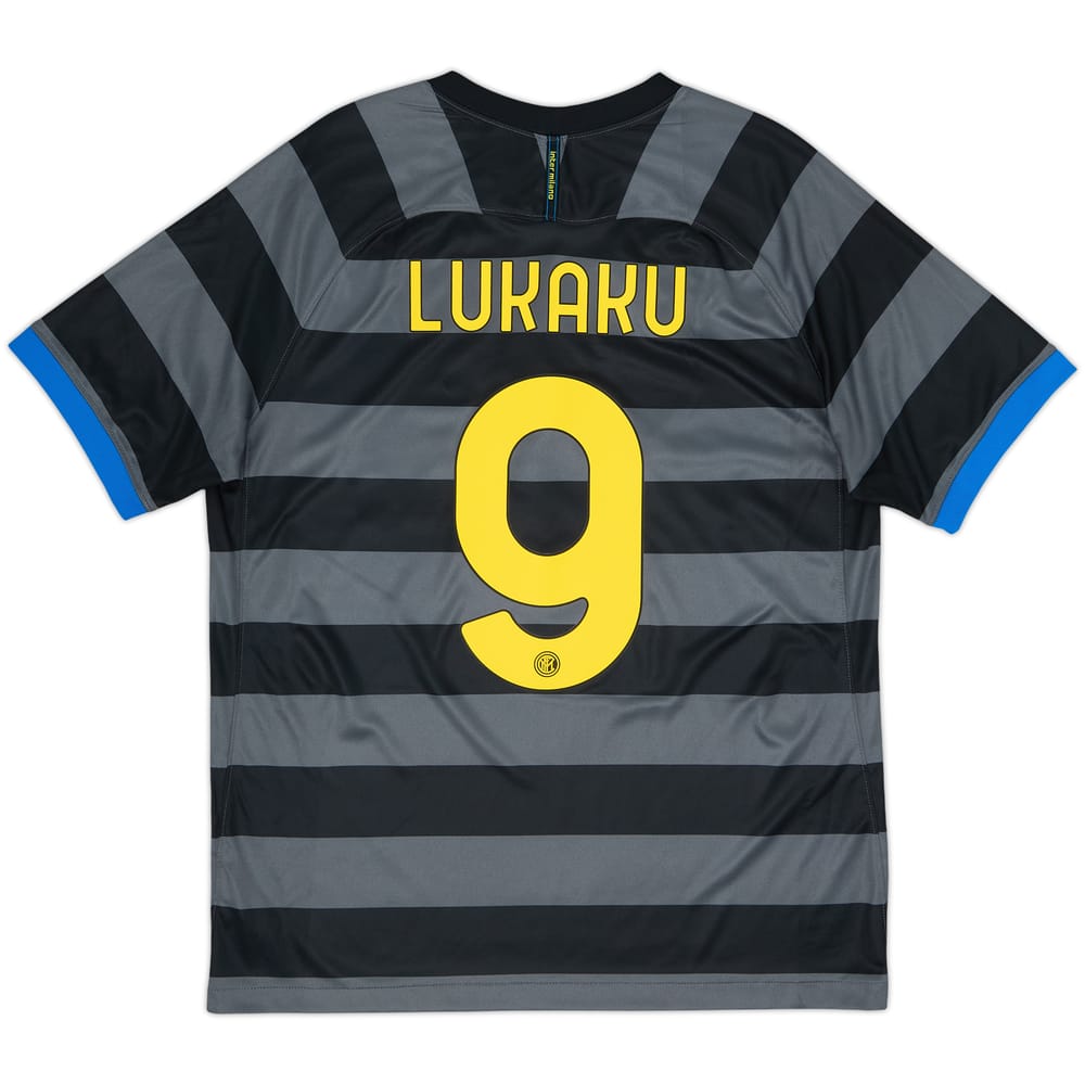 2020-21 Inter Milan Third Shirt Lukaku #9 - 8/10 - (L)