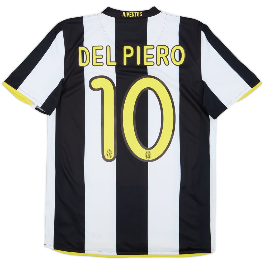 2008-09 Juventus Home Shirt Del Piero #10 - 9/10 - (S)